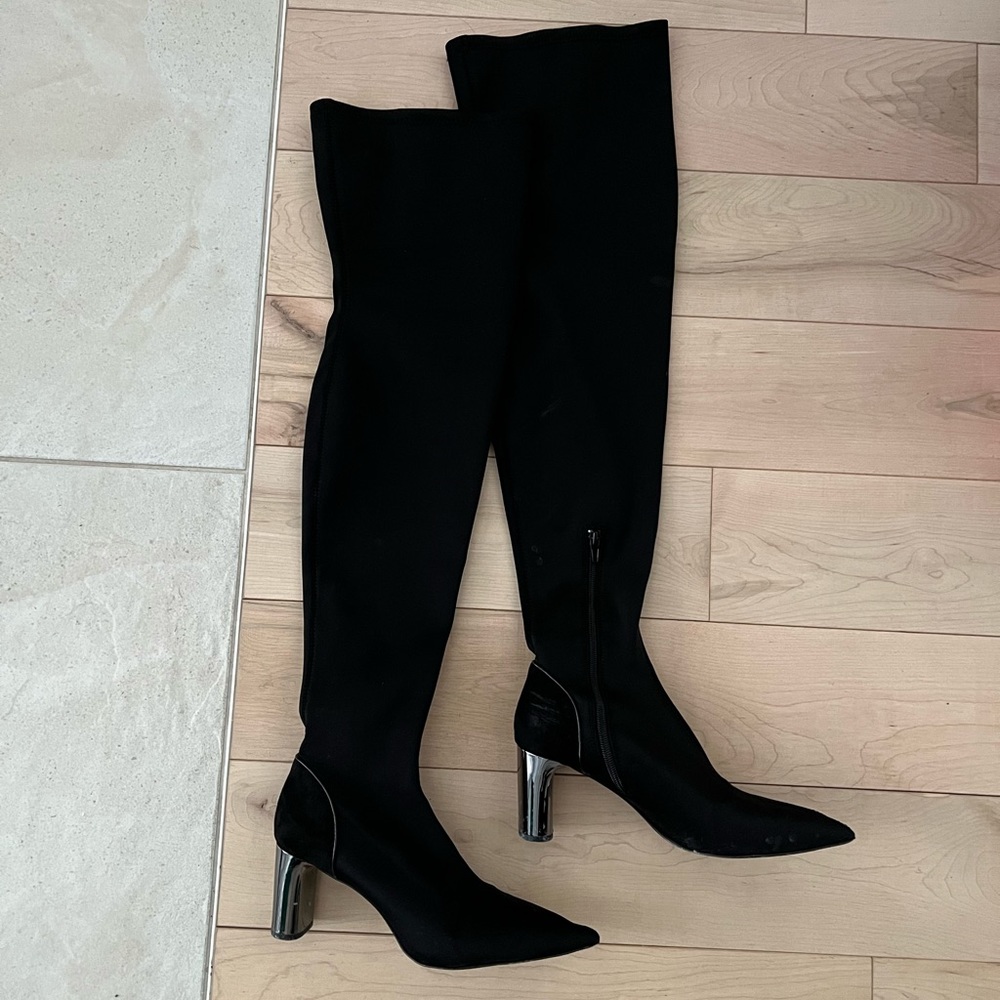 Thigh-high boots